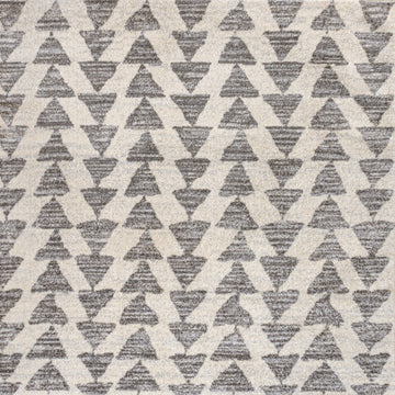Aisha Moroccan Triangle Geometric Area Rug